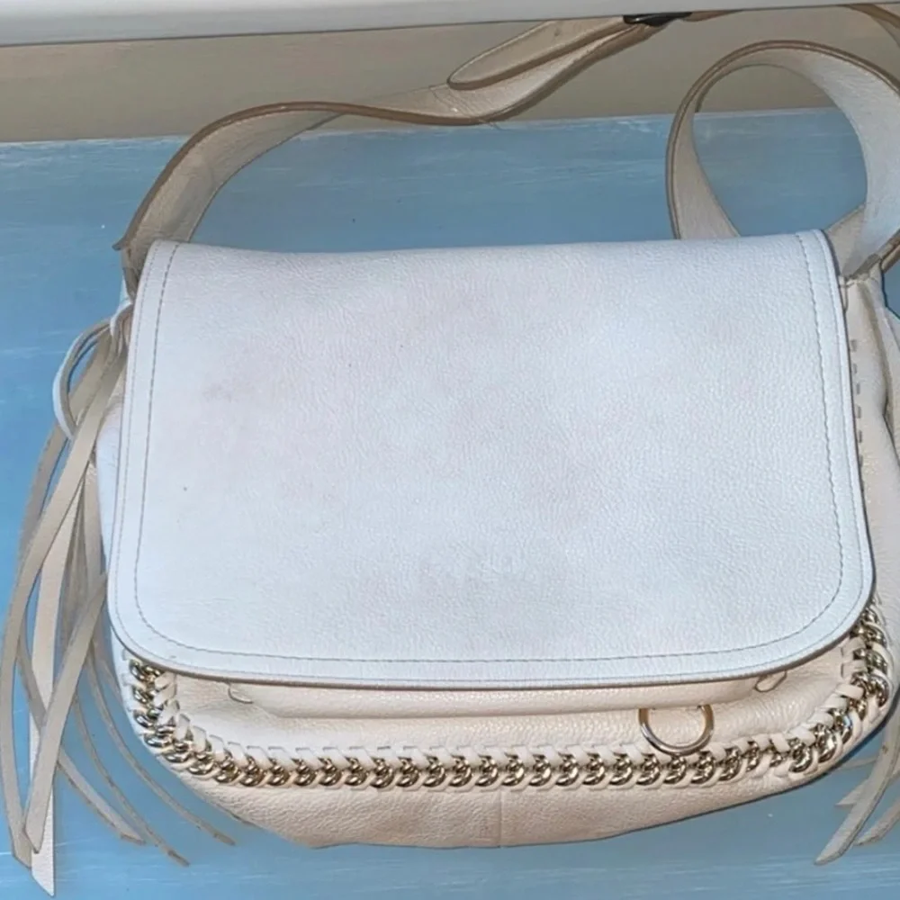 Coach White Leather Dakota Crossbody Bag